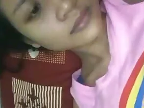 Sexy Sri Lankan woman with large chest in X movies