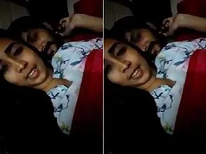 Hot Bangladeshi woman fondles her breasts and gets fucked in this video.